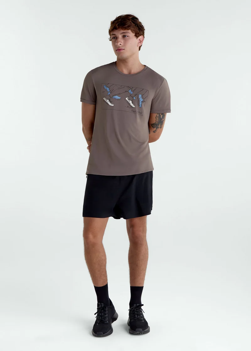 T-shirt Homem Manga Curta Thermodry Shoes