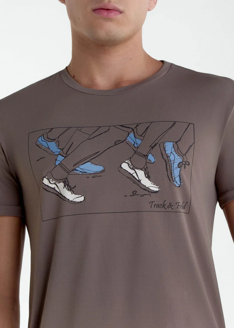 T-shirt Homem Manga Curta Thermodry Shoes