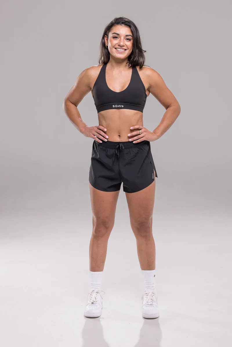 Halo Short Mid Rise - Black