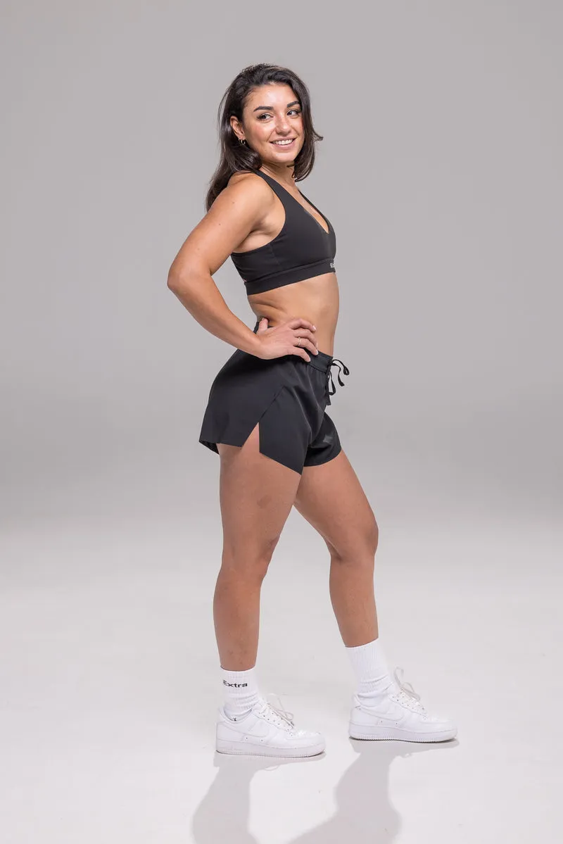 Halo Short Low Rise- Black