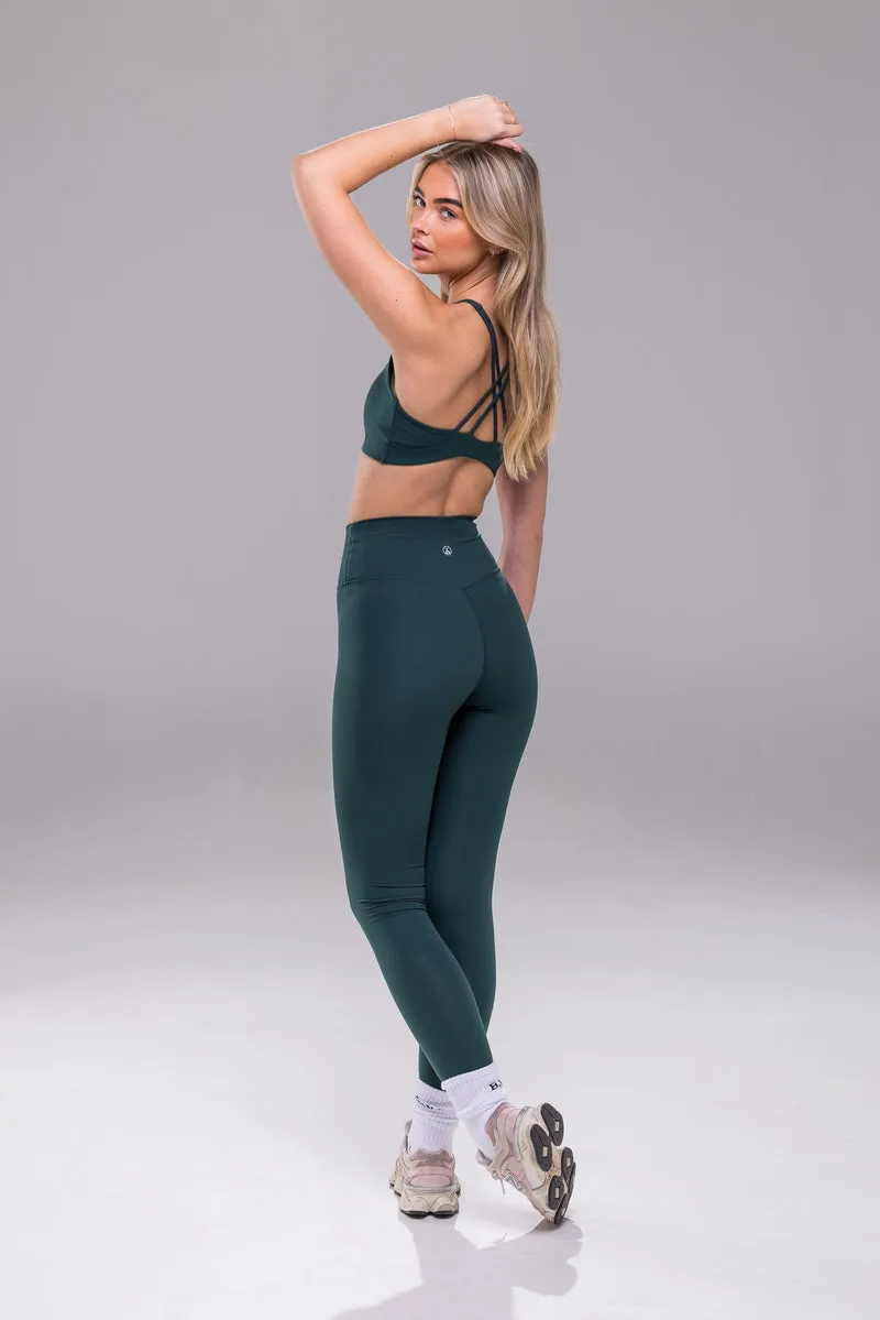Eternal Rise Bra - Emerald
