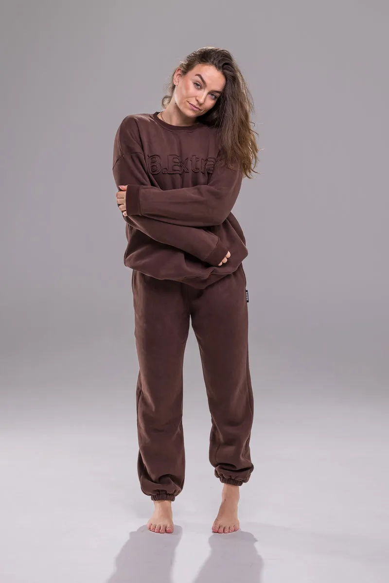 Lounge Edit Jogger - Dark Roast