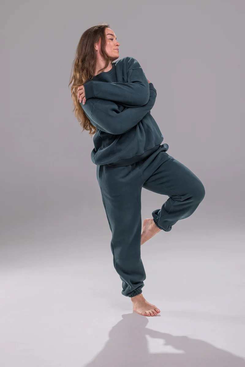 Lounge Edit Jogger - Grove Green