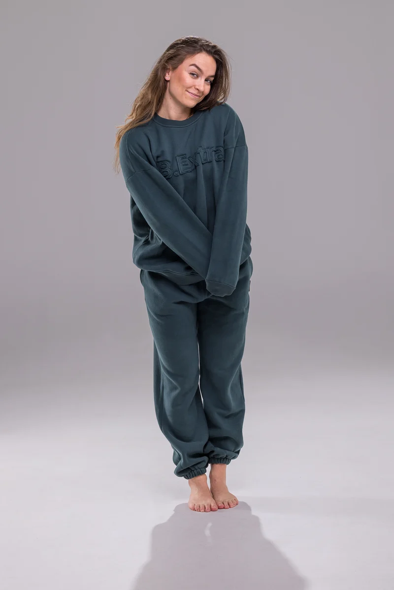 Lounge Edit Jogger - Grove Green