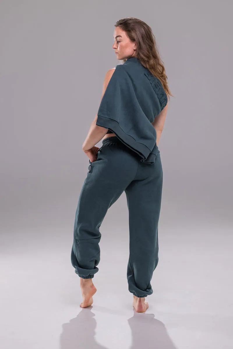 Lounge Edit Jogger - Grove Green