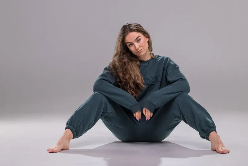 Lounge Edit Jogger - Grove Green