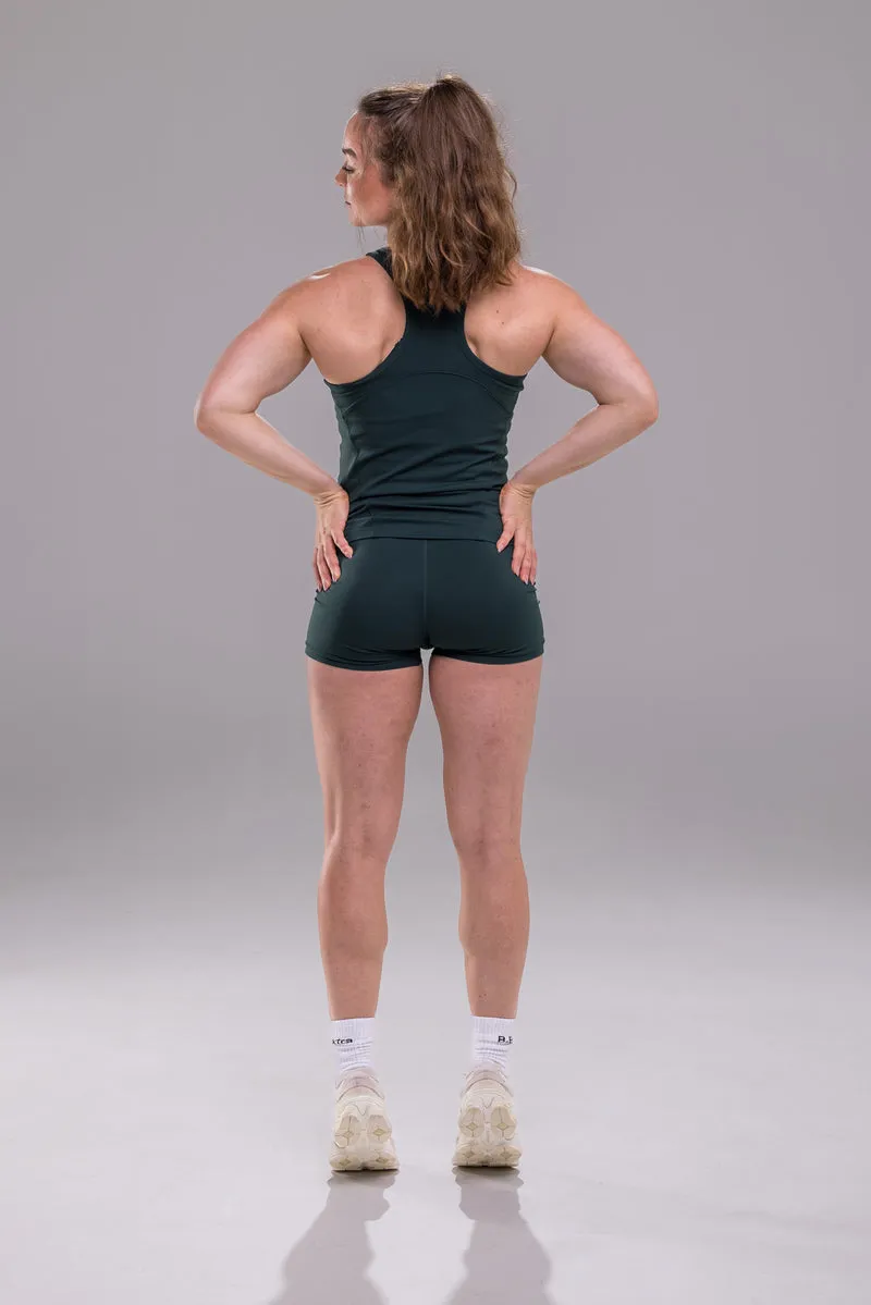 Peak Peformance Tank - Slate Jewel