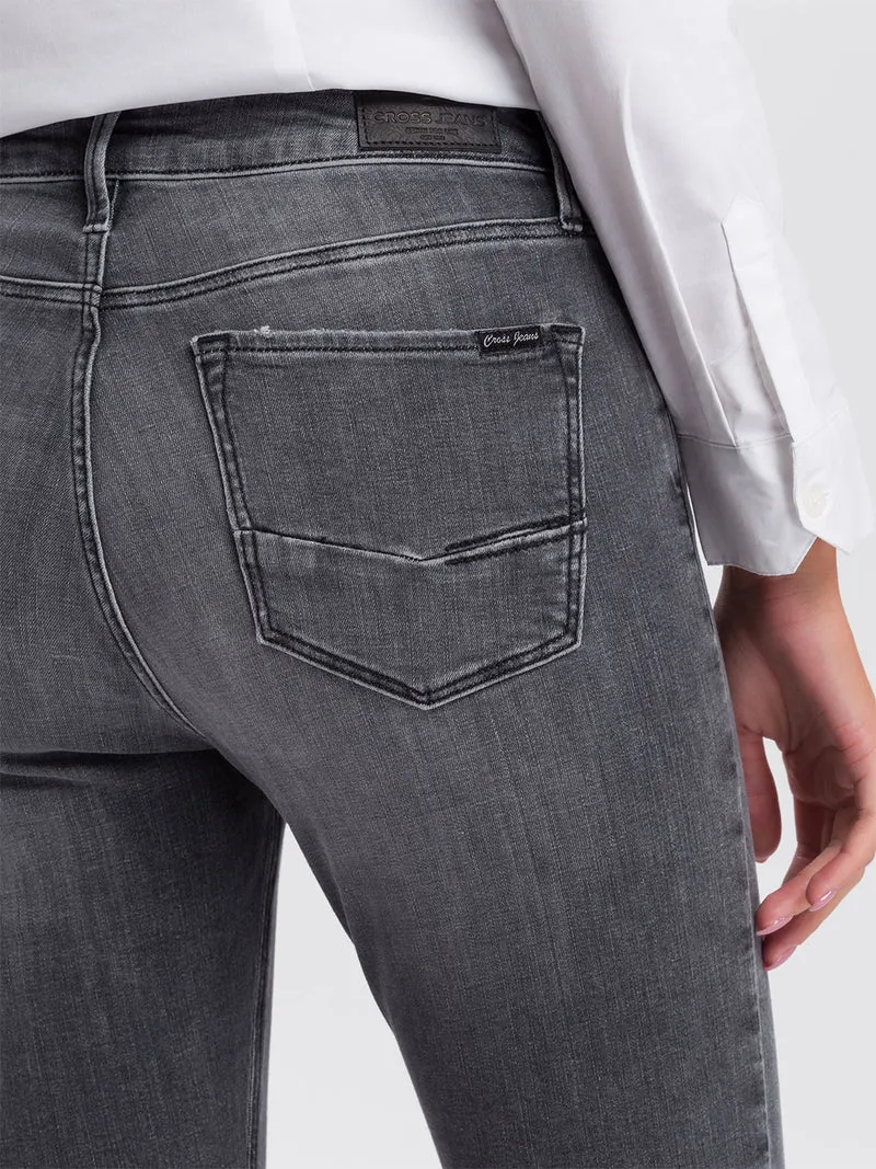 SOPO - CROSS JEANS - ALAN, Skinny Fit, Mid-Waist, Grey