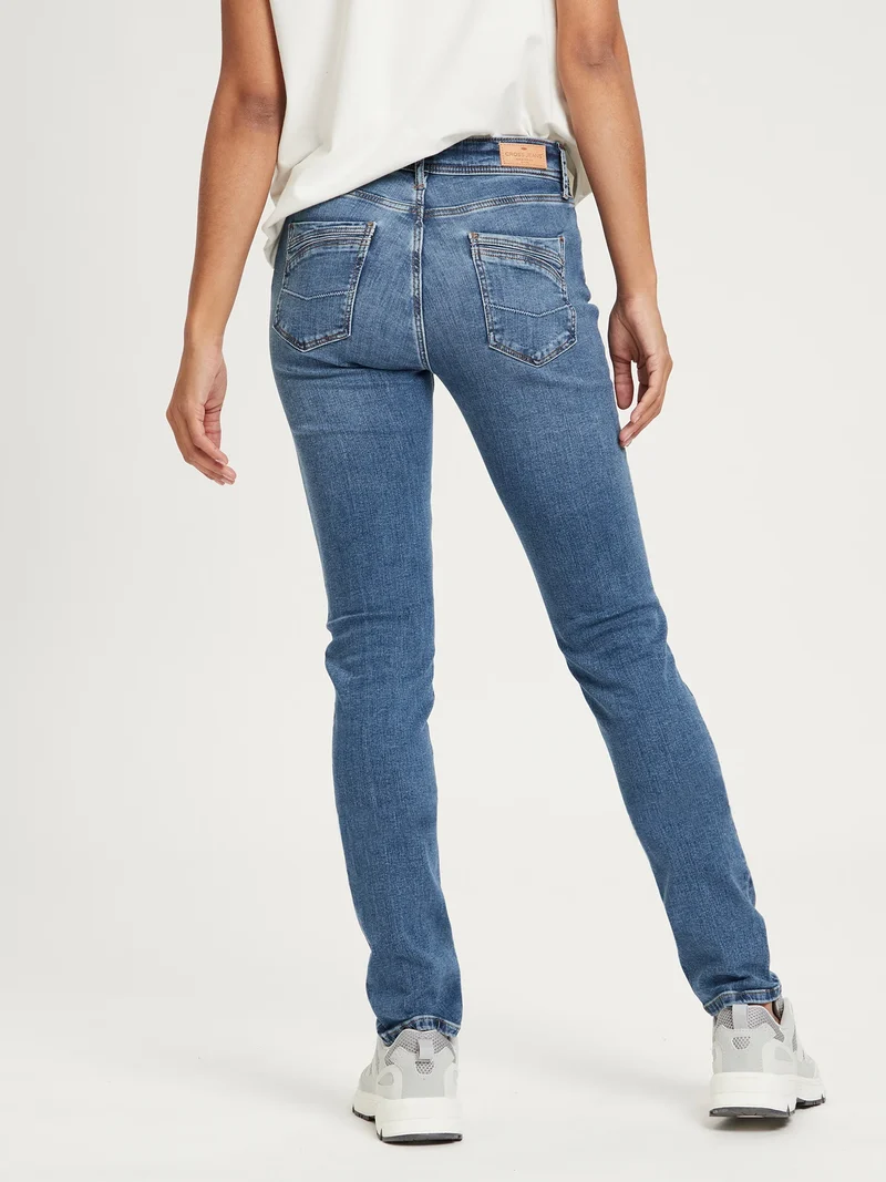 CROSS JEANS - ANYA Jeans, Slim Fit, High-Waist, Light Mid Blue