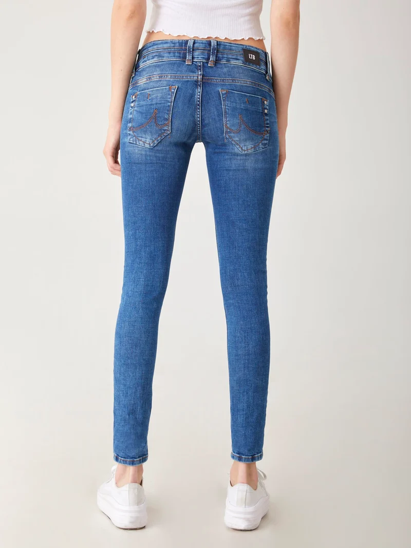 LTB - JULITA X, Skinny Fit, Low-Waist, ANGELLIS WASH