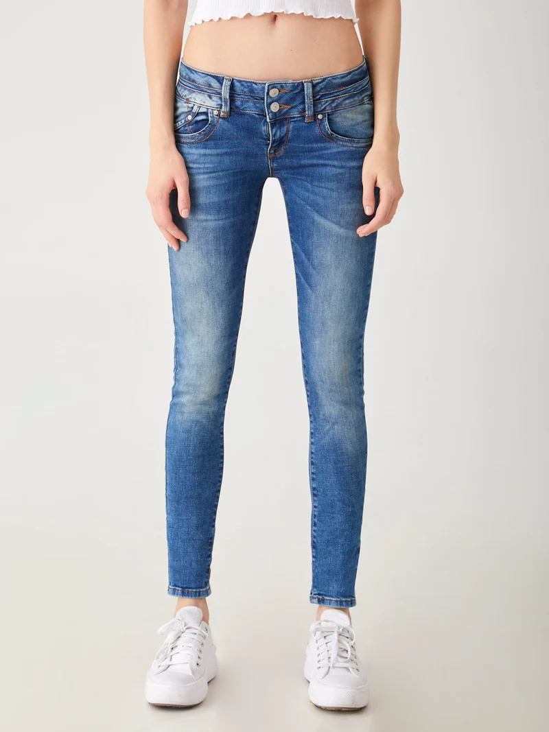 LTB - JULITA X, Skinny Fit, Low-Waist, ANGELLIS WASH