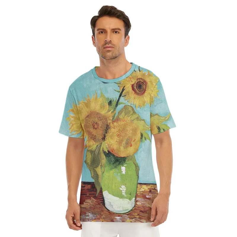 Vincent van Gogh's Vase with Three Sunflowers T-Shirt