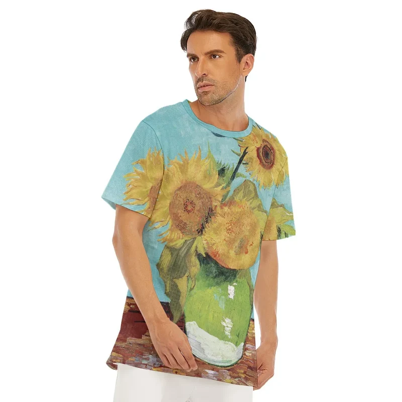 Vincent van Gogh's Vase with Three Sunflowers T-Shirt