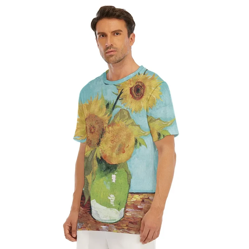 Vincent van Gogh's Vase with Three Sunflowers T-Shirt