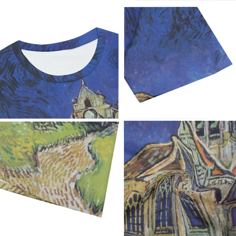 Vincent van Gogh's The Church at Auvers T-Shirt