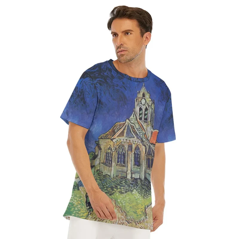 Vincent van Gogh's The Church at Auvers T-Shirt