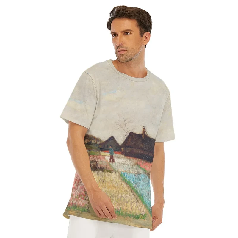 Flower Beds in Holland by Vincent Van Gogh T-Shirt