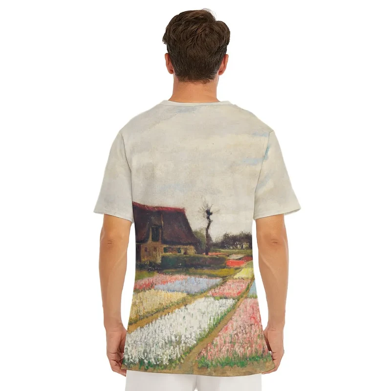 Flower Beds in Holland by Vincent Van Gogh T-Shirt