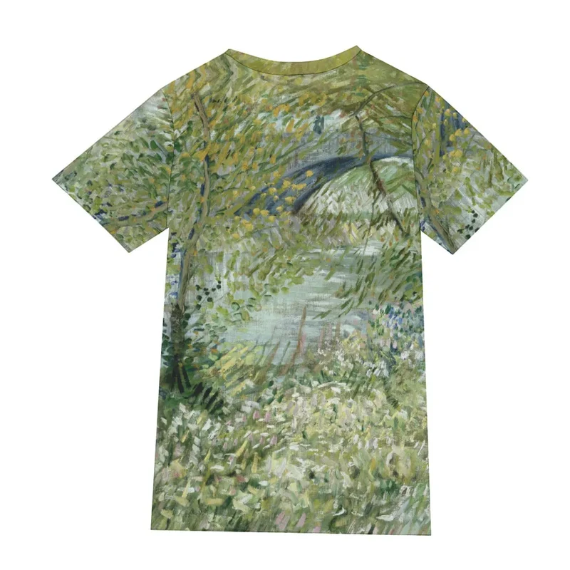River Bank in Springtime by Vincent Van Gogh T-Shirt