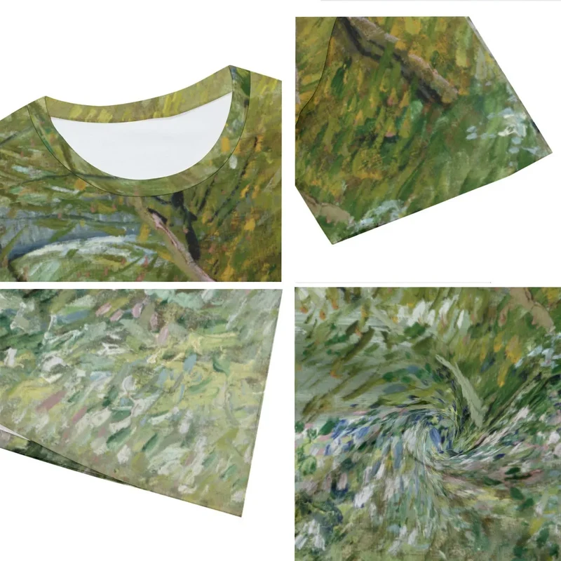 River Bank in Springtime by Vincent Van Gogh T-Shirt
