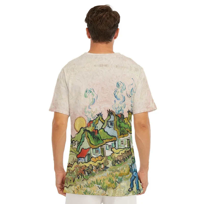 Houses and Figures by Vincent Van Gogh T-Shirt