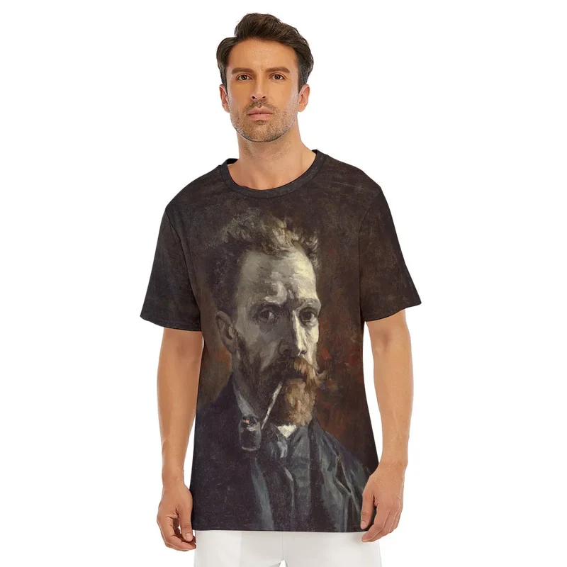Vincent van Gogh's Self-Portrait with Pipe T-Shirt