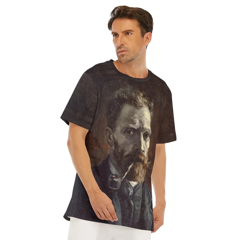 Vincent van Gogh's Self-Portrait with Pipe T-Shirt
