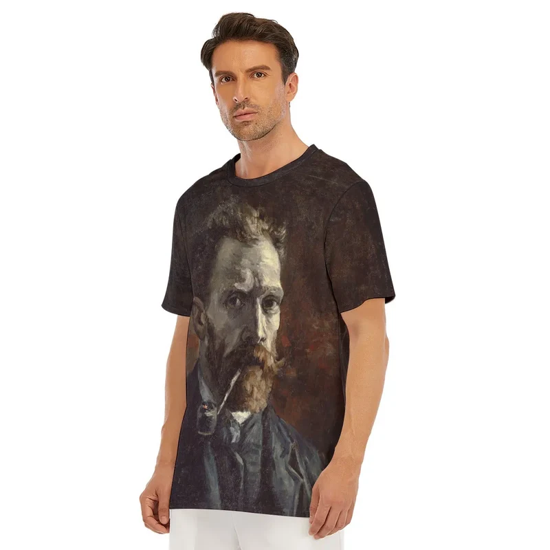 Vincent van Gogh's Self-Portrait with Pipe T-Shirt