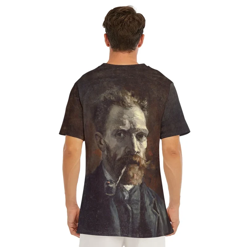 Vincent van Gogh's Self-Portrait with Pipe T-Shirt