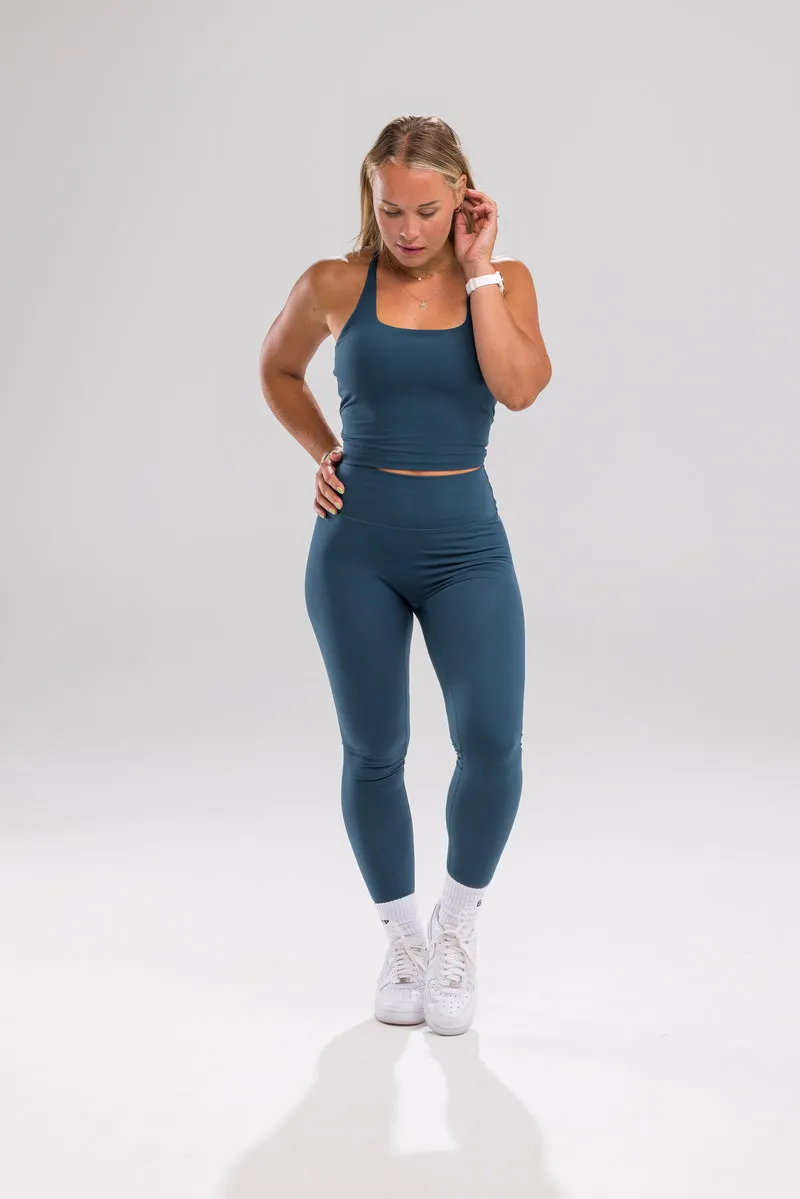 India Top -Tempest Teal