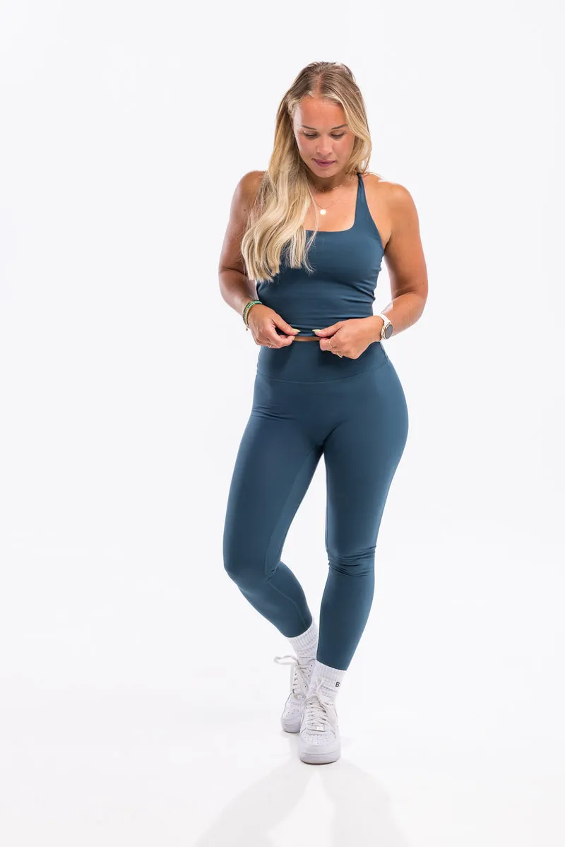 India Top -Tempest Teal