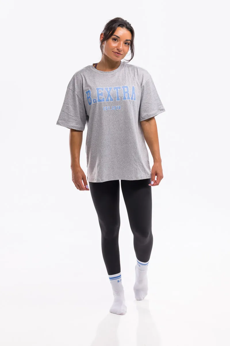 Varsity Tee - Heather Grey