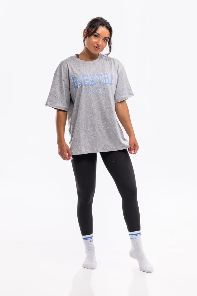 Varsity Tee - Heather Grey