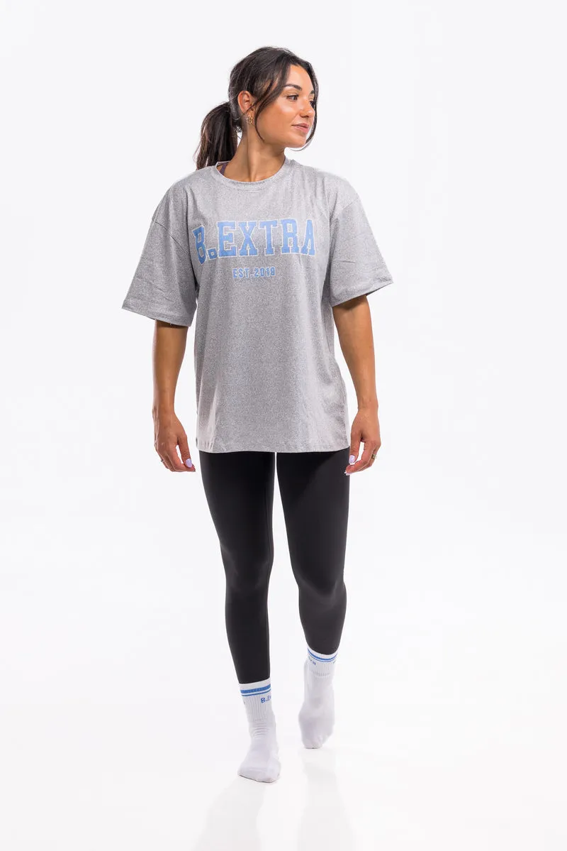 Varsity Tee - Heather Grey