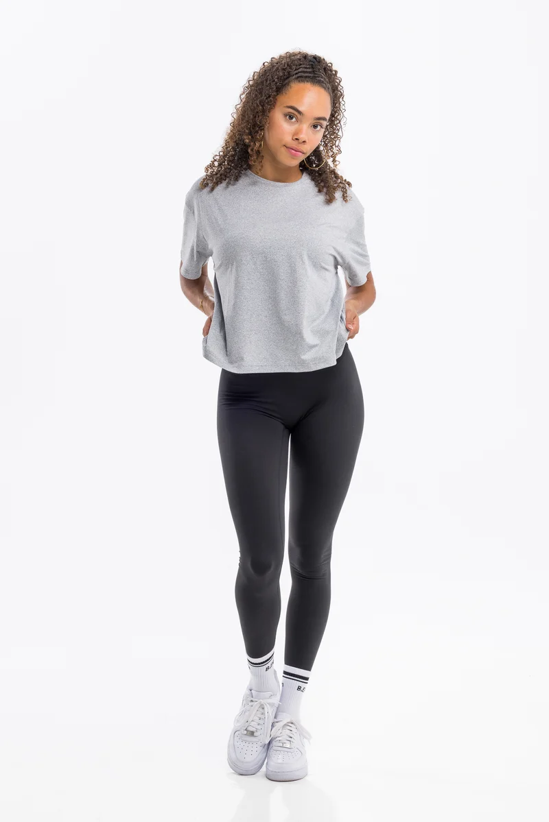 Chill Mode Tee - Heather Grey