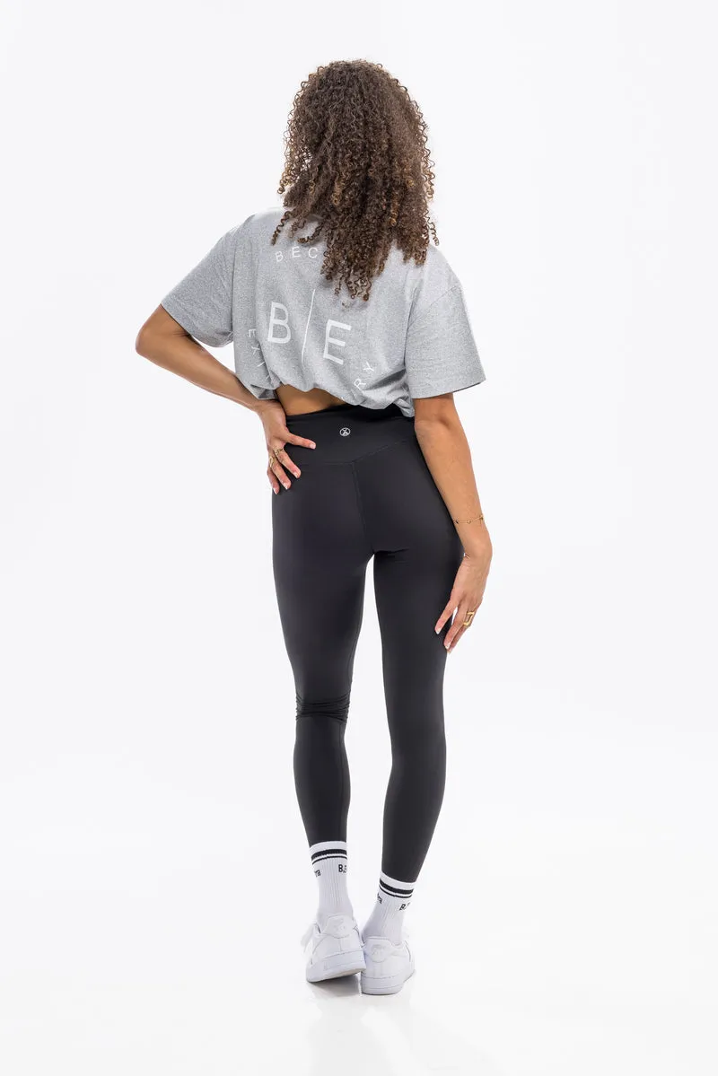 Chill Mode Tee - Heather Grey