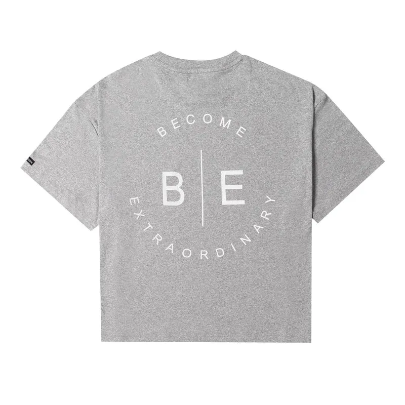 Chill Mode Tee - Heather Grey