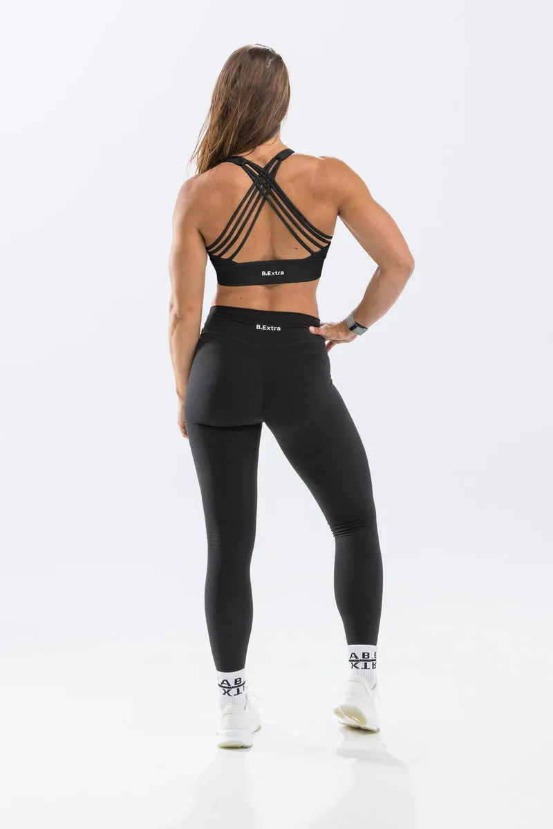 Valerie Sports Bra - Black