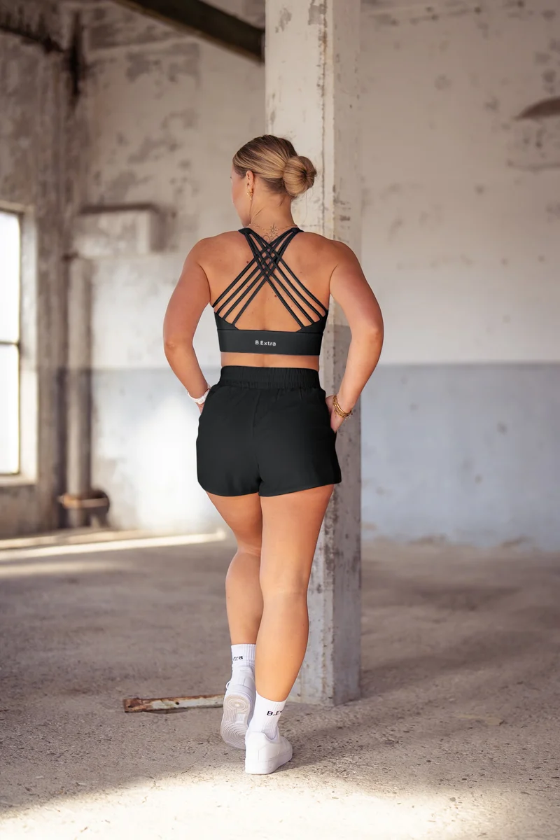 Valerie Sports Bra - Black