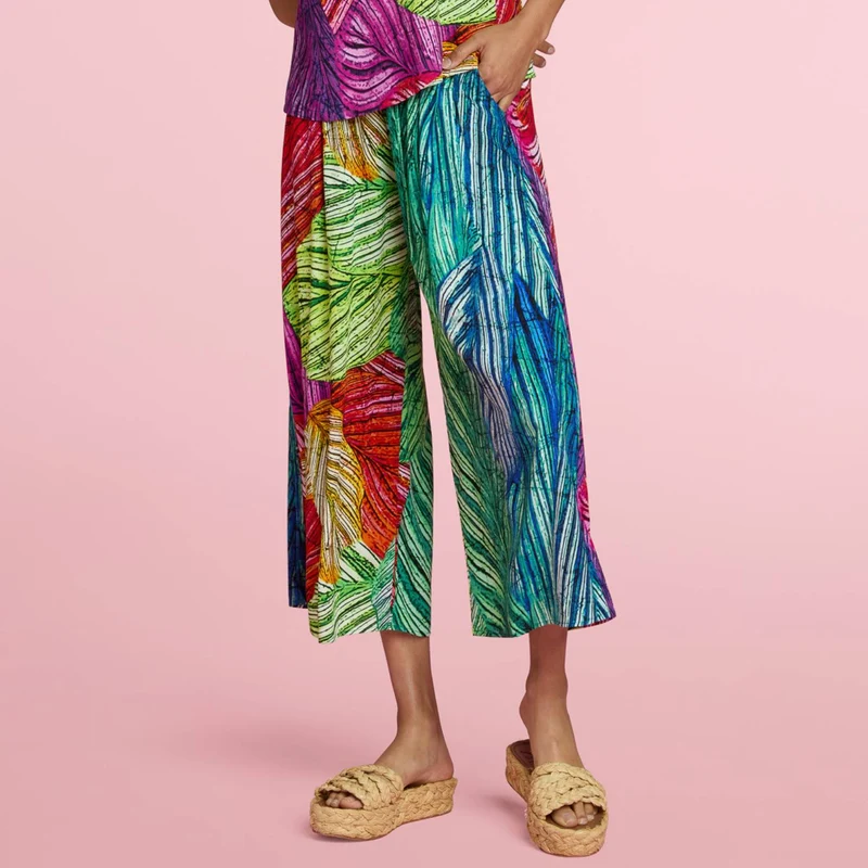 Pantalon large court - Samba