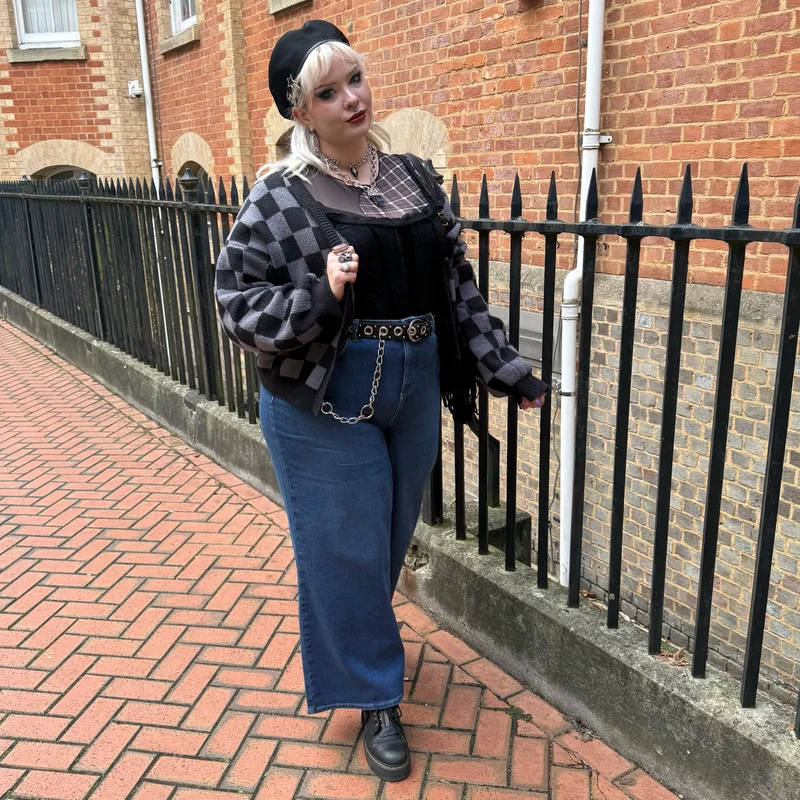 Organic Wide Leg Jeans - Atlantic