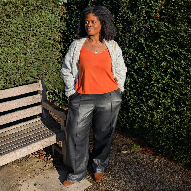 The Marsha Top - Orange