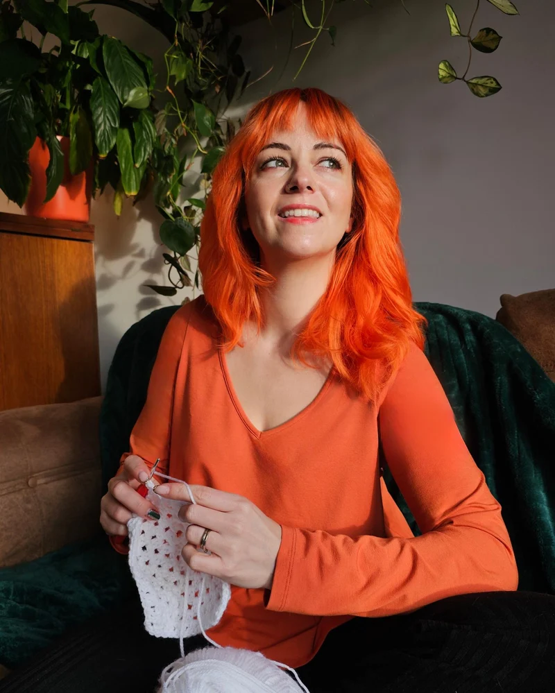 The Marsha Top - Orange