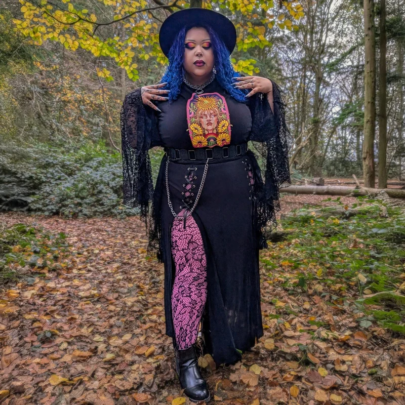 Major Arcana Baby Tee - XIX The Sun