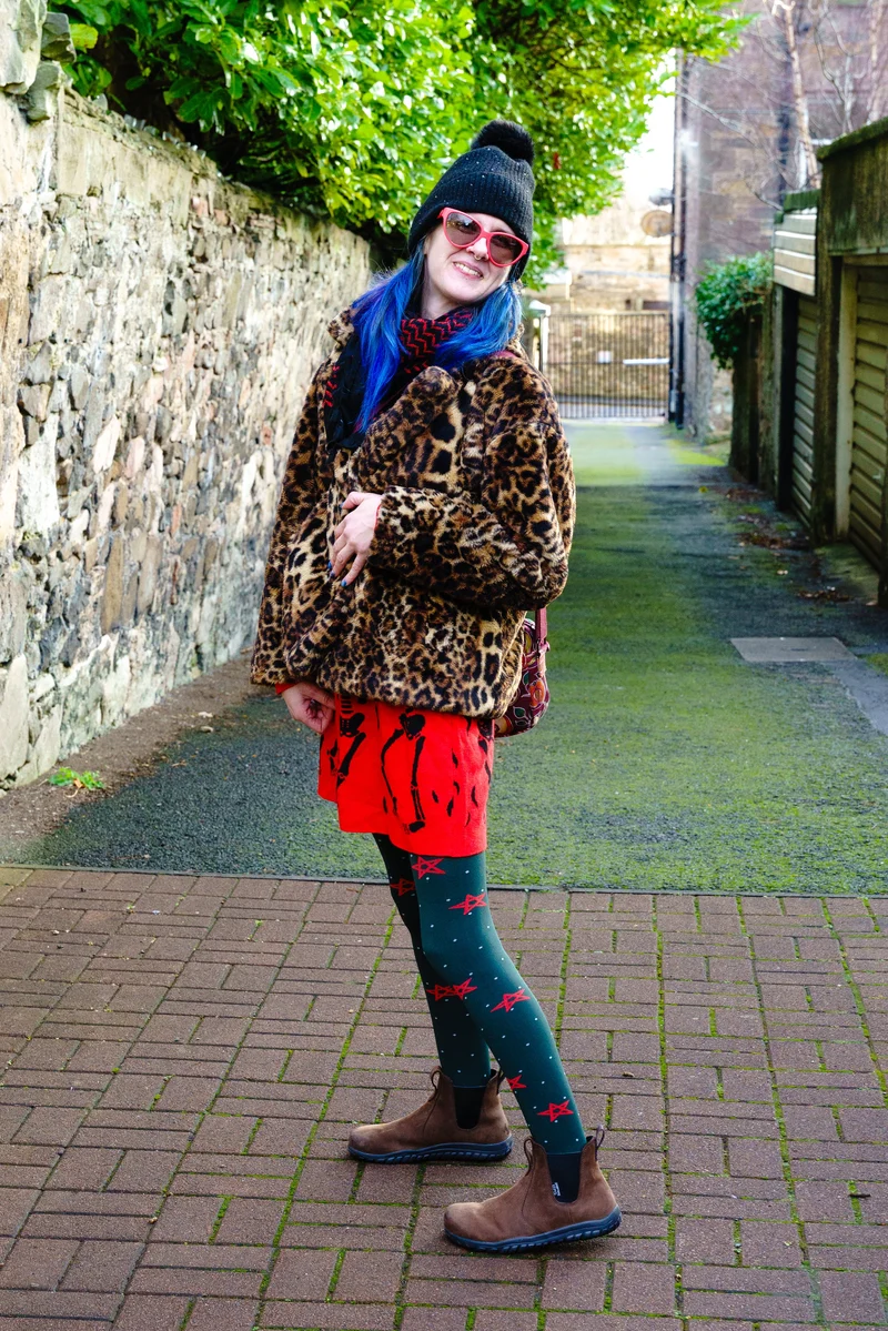 80 Denier Opaque Tights - Woodland Magick