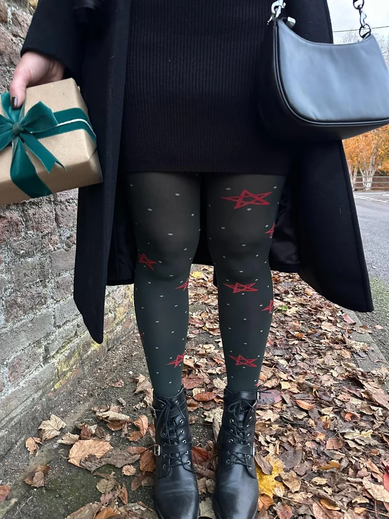 80 Denier Opaque Tights - Woodland Magick