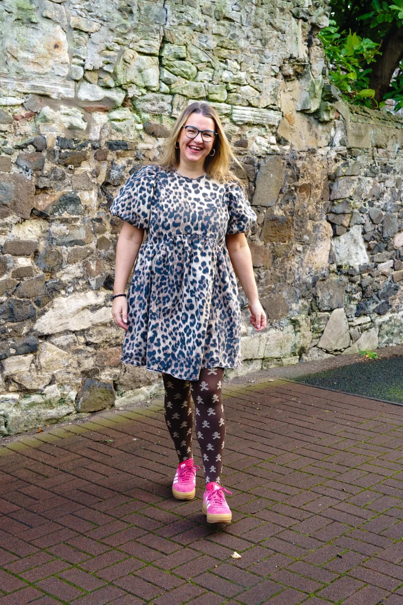 120 Denier Tights - Can't Catch Me - Hot Chocolate