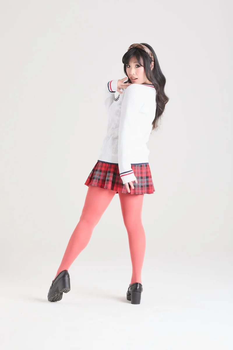 80 Denier Tights - Peach Party