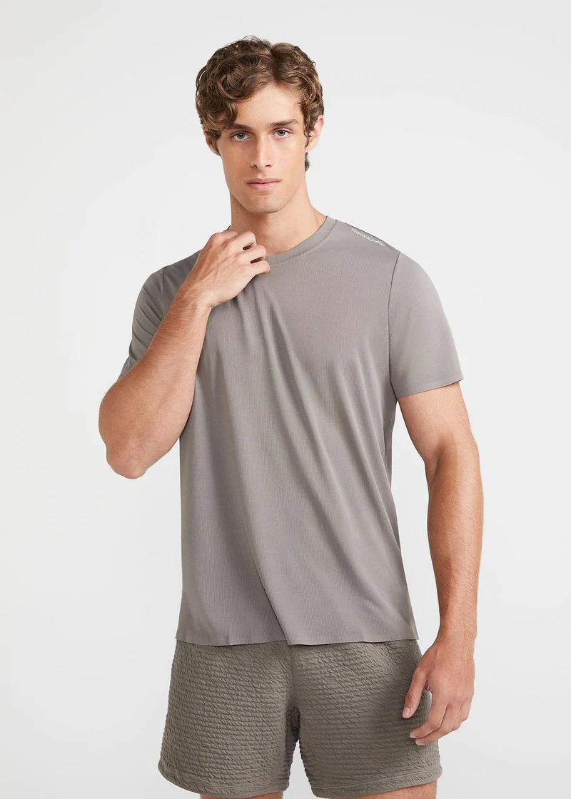 T-shirt Homem Manga Curta Selada