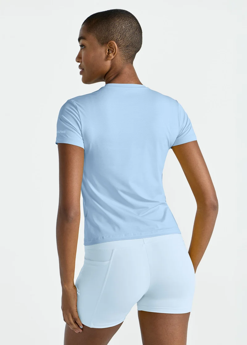 T-Shirt Mulher Uv Mesh